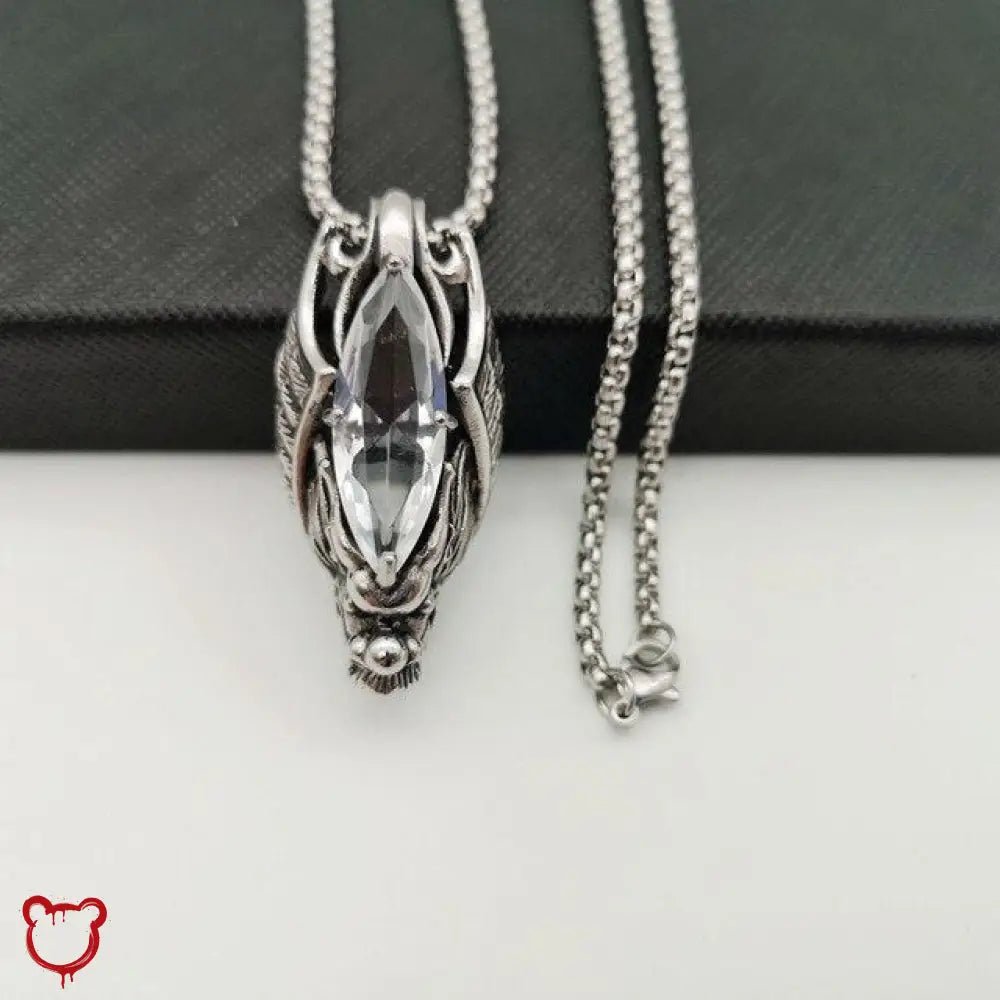 Savage Crystal Bat Necklace - The Cursed Closet