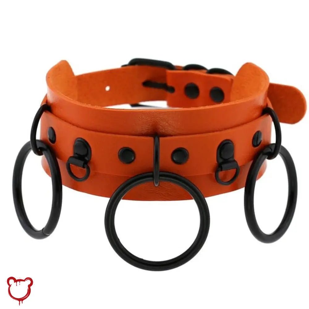 Scorpio's Gothic Circle Choker - The Cursed Closet