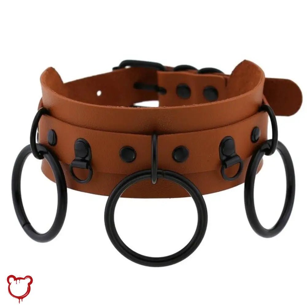 Scorpio's Gothic Circle Choker - The Cursed Closet