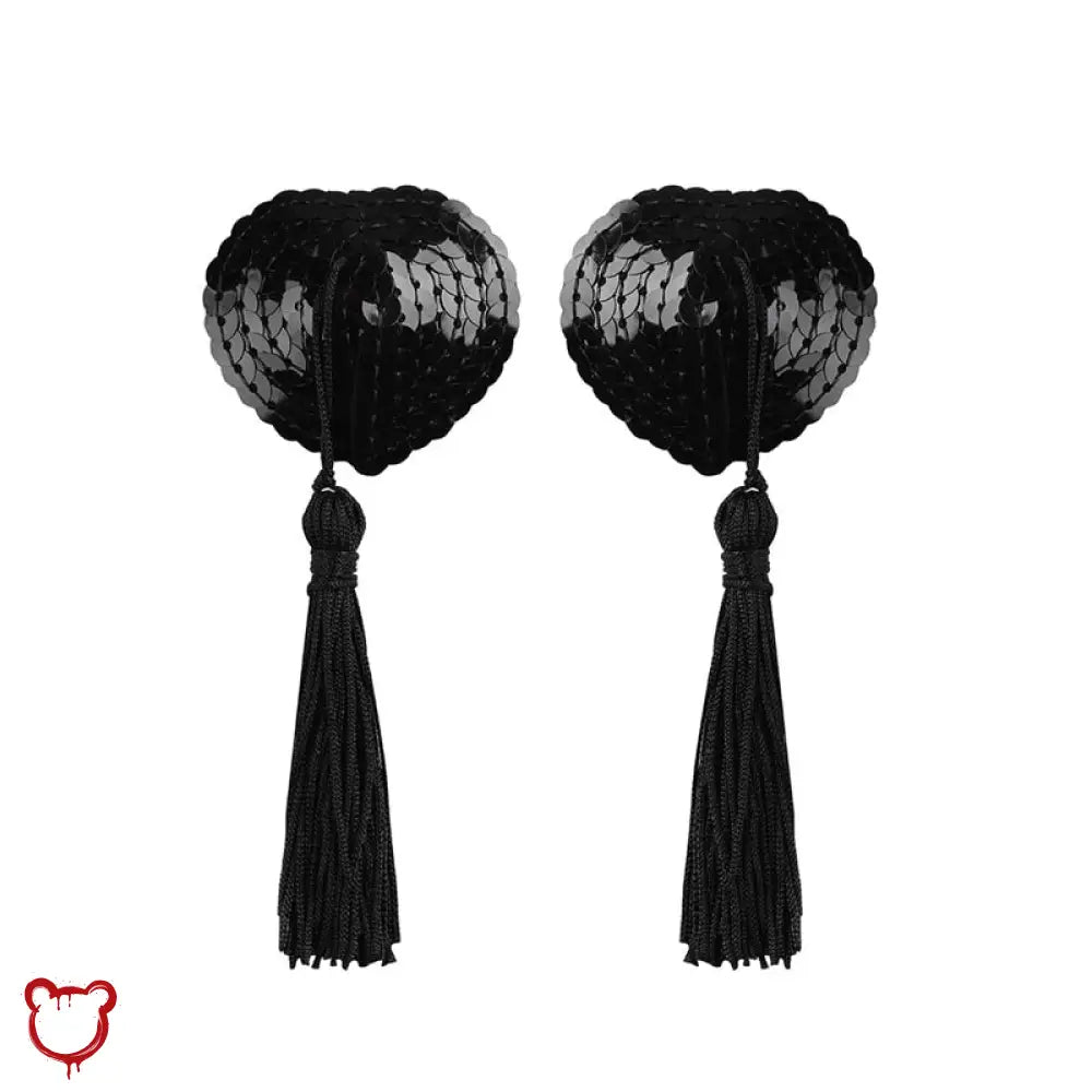 "Seductive Leather Chain Harness Set" - The Cursed Closet