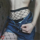 "Set of 3 Black Gothic Tights" - The Cursed Closet