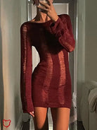 Shadow Sweater Dress - The Cursed Closet