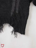 Shadowed Grunge Sweater - The Cursed Closet