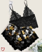 Silky Spandex 2 - Piece Lingerie - The Cursed Closet