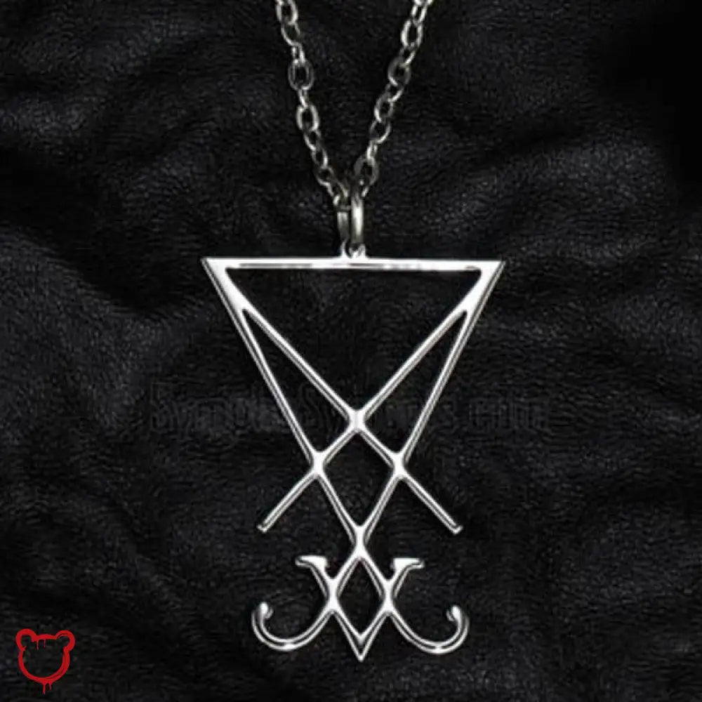 Silver Devil Pendant Necklace - The Cursed Closet