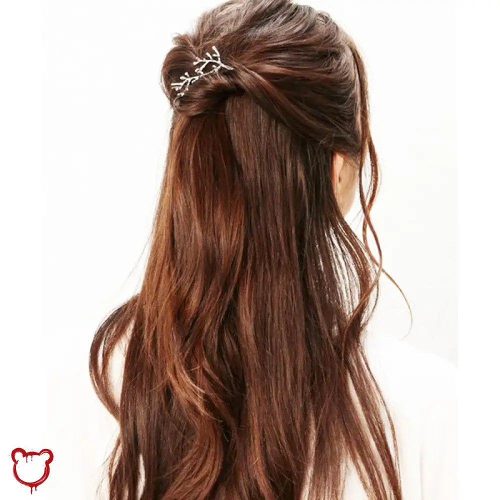 Silver Gothic Hair Clips - The Cursed Closet