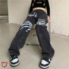 "Skeleton Baggy Denim" - The Cursed Closet