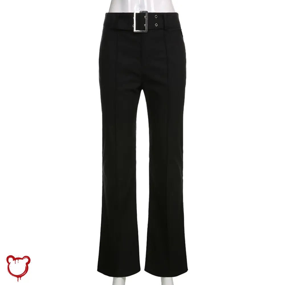 Skinny Buckle Cage Pants - The Cursed Closet