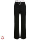 Skinny Buckle Cage Pants - The Cursed Closet