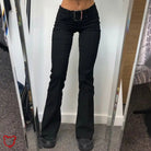 Skinny Buckle Cage Pants - The Cursed Closet