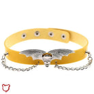 "Skull Bat Choker: Multi - Colored Option" - The Cursed Closet