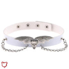 "Skull Bat Choker: Multi - Colored Option" - The Cursed Closet