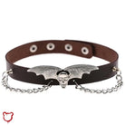 "Skull Bat Choker: Multi - Colored Option" - The Cursed Closet