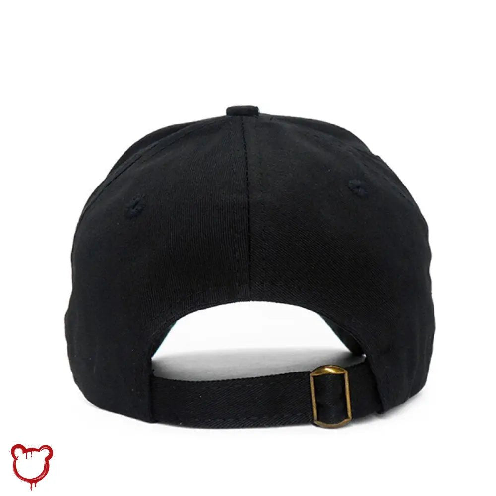 Skull Cap with Black Embroidery - The Cursed Closet