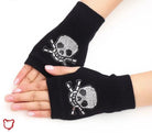 Skull Knit Gloves - The Cursed Closet