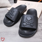 Skull PVC Slippers - The Cursed Closet