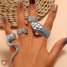Snake Ring Set (4 pieces) - The Cursed Closet