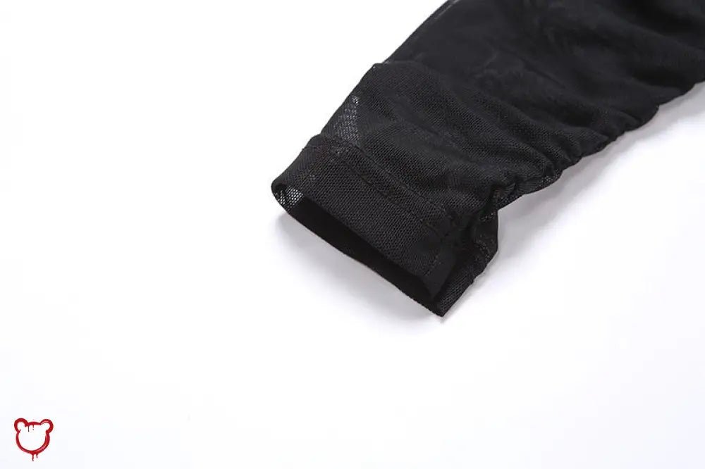 "Solace's Chic Black Turtleneck Bodysuit" - The Cursed Closet