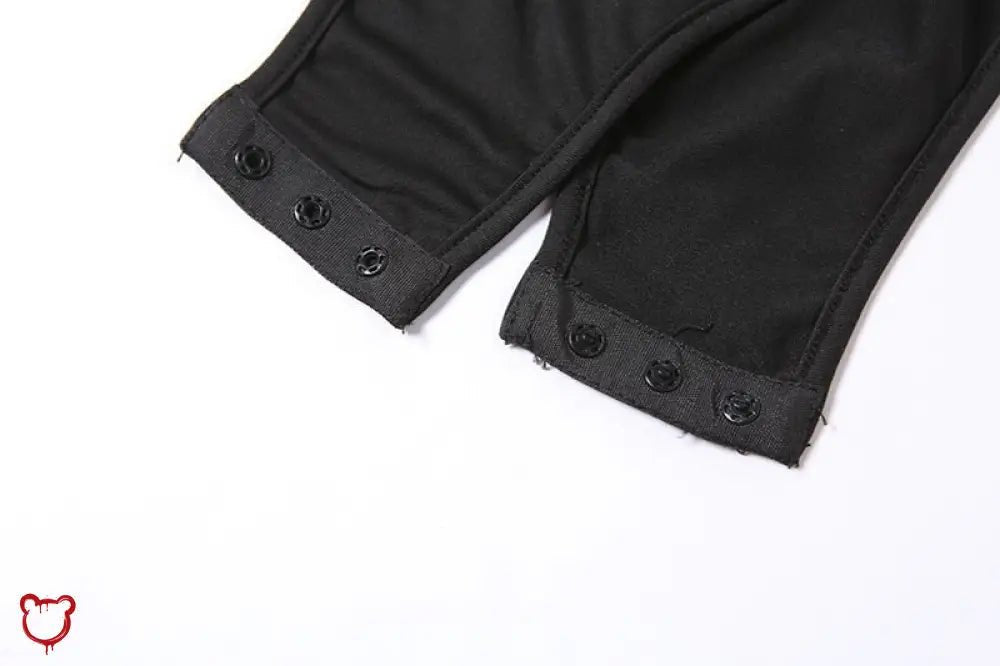 "Solace's Chic Black Turtleneck Bodysuit" - The Cursed Closet