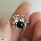 Spider CZ Ring - The Cursed Closet