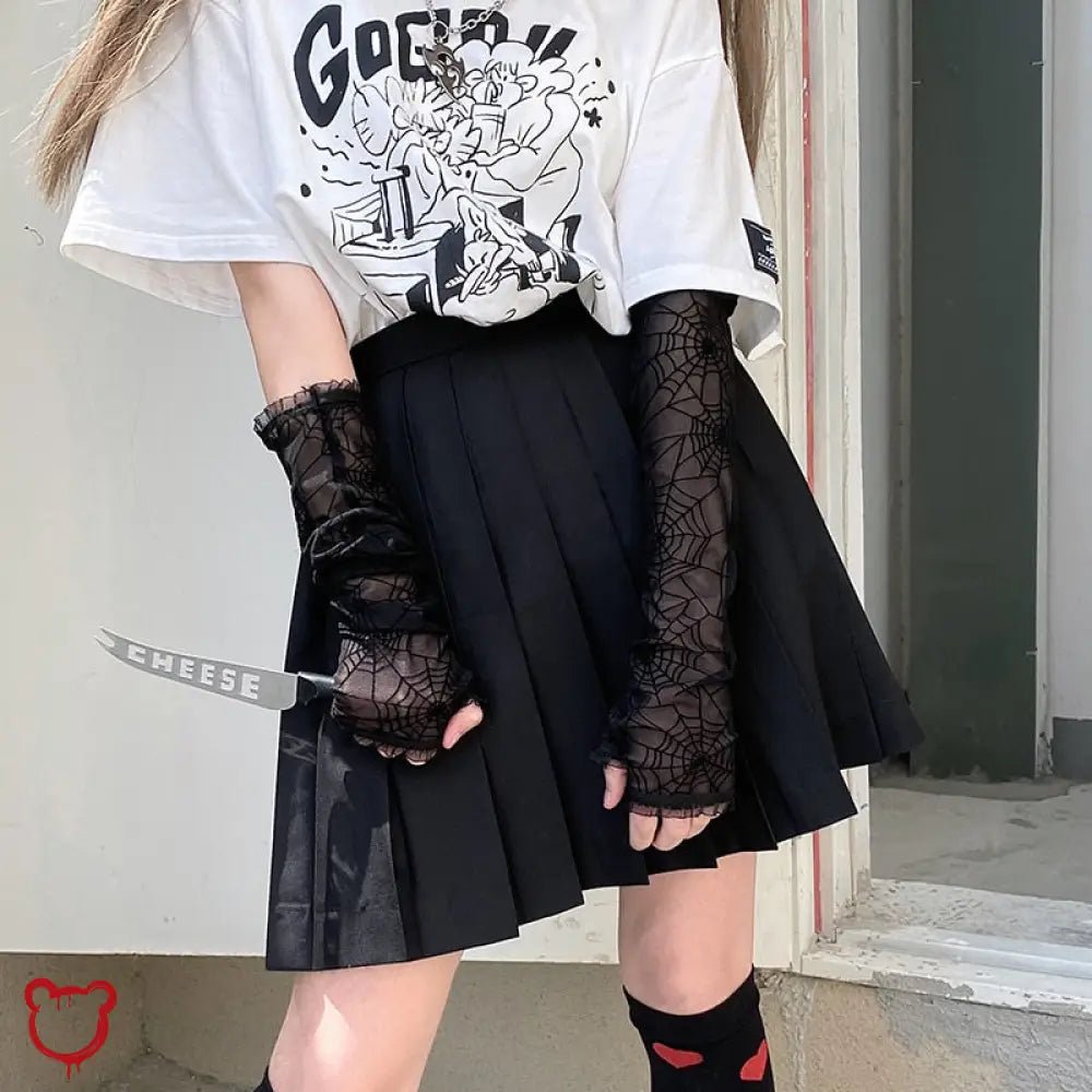 Spider Mesh Gloves - The Cursed Closet
