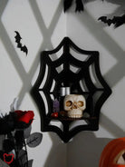 Spider Web Corner Shelf - The Cursed Closet