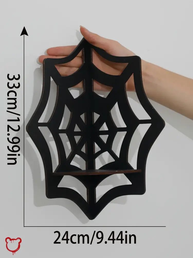 Spider Web Corner Shelf - The Cursed Closet