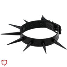 Spike Choker Necklace - Black - The Cursed Closet