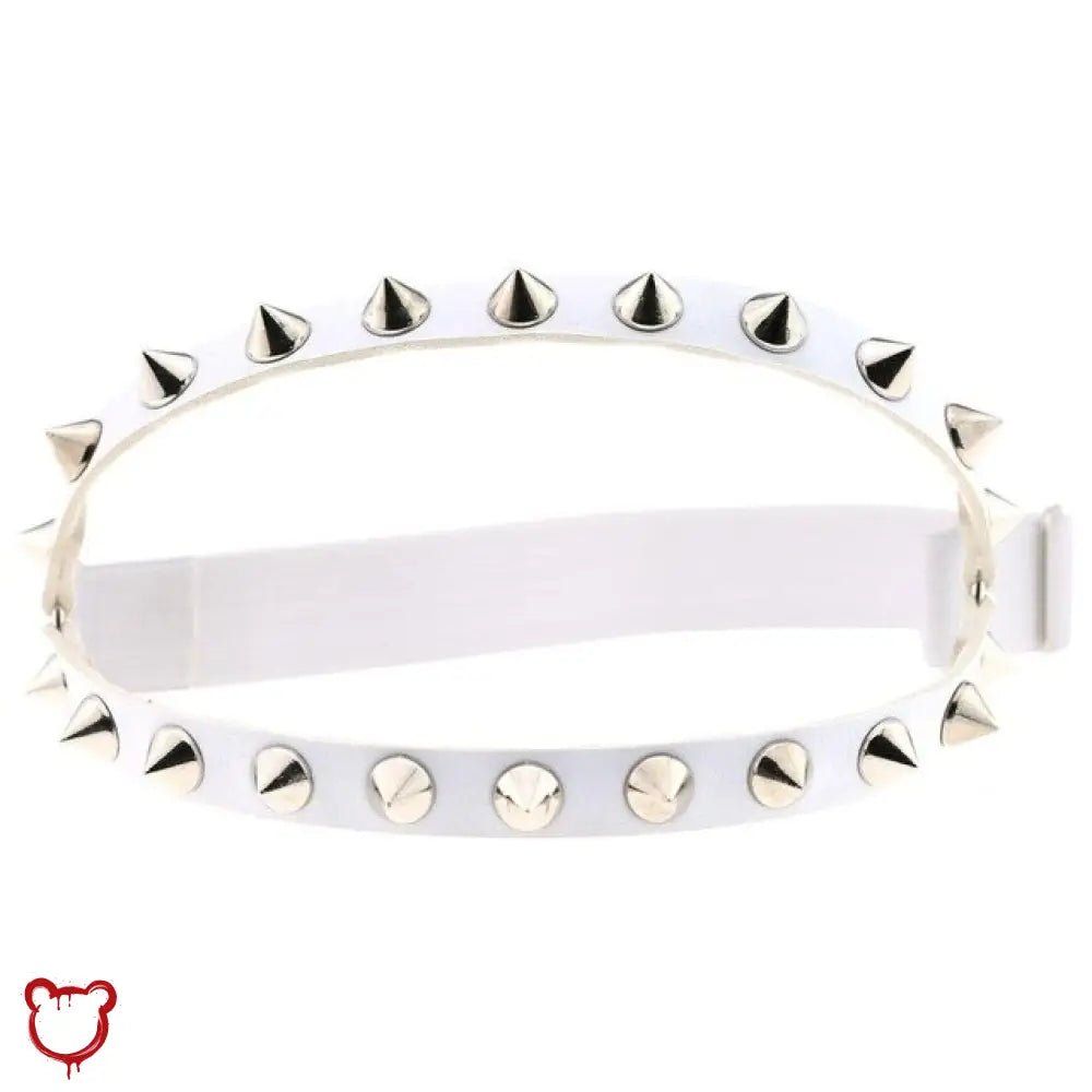 "Spike Garter Leg Harness - Edgy" - The Cursed Closet