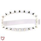 "Spike Garter Leg Harness - Edgy" - The Cursed Closet