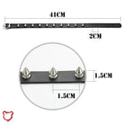 Spike Leather Choker - The Cursed Closet