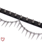 Spiked Chain Choker - The Cursed Closet