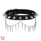 Spiked Chain Choker - The Cursed Closet