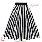 "Spooky Chic Plaid Skirt" - The Cursed Closet