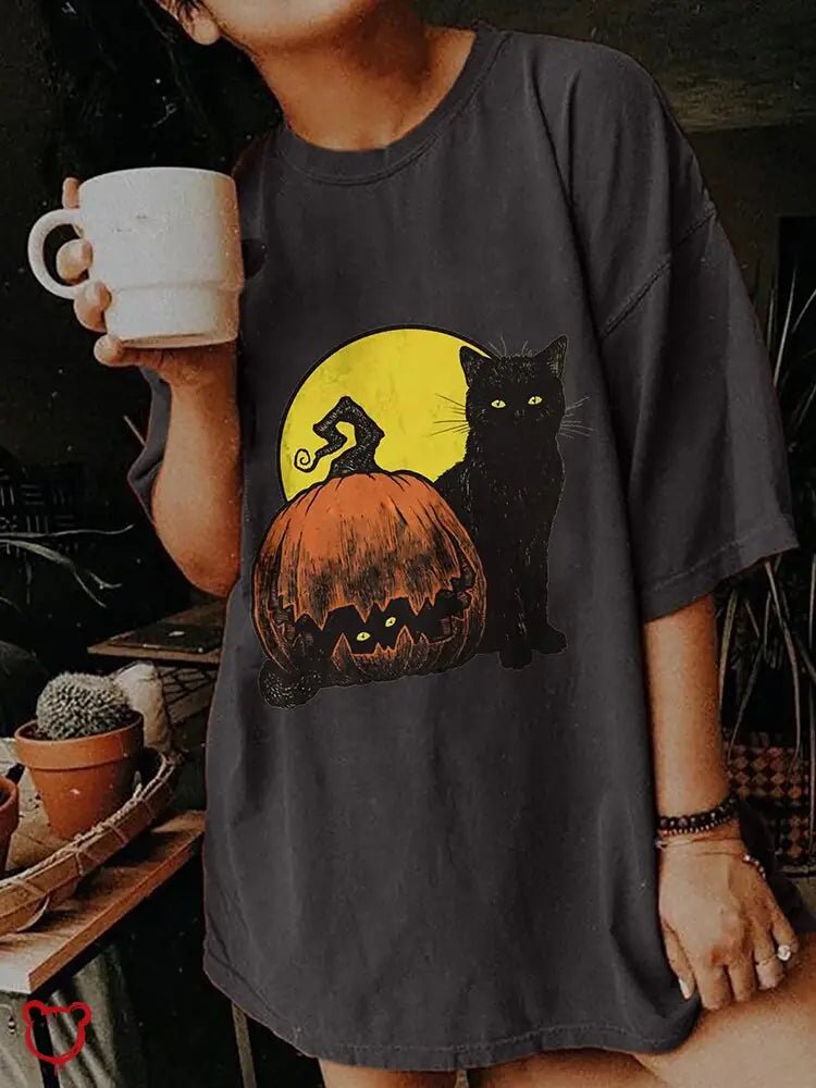 Spooky Pumpkin Tee - Shirt - The Cursed Closet