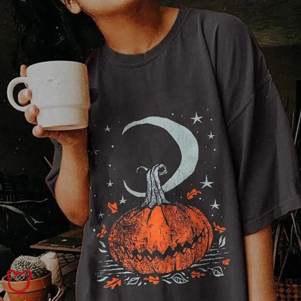 Spooky Pumpkin Tee - Shirt - The Cursed Closet