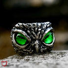 Stainless Owl Ring Alternative - The Cursed Closet