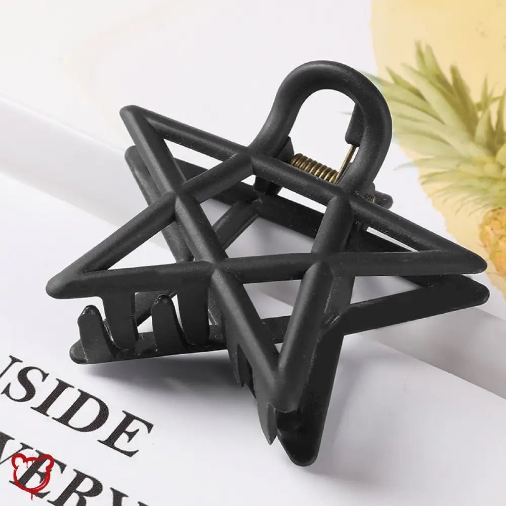 Star Resin Hair Clips - The Cursed Closet