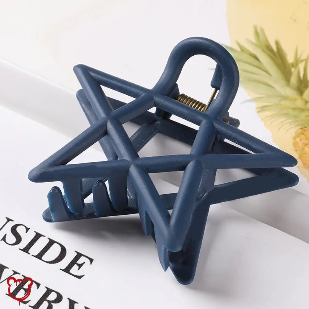Star Resin Hair Clips - The Cursed Closet