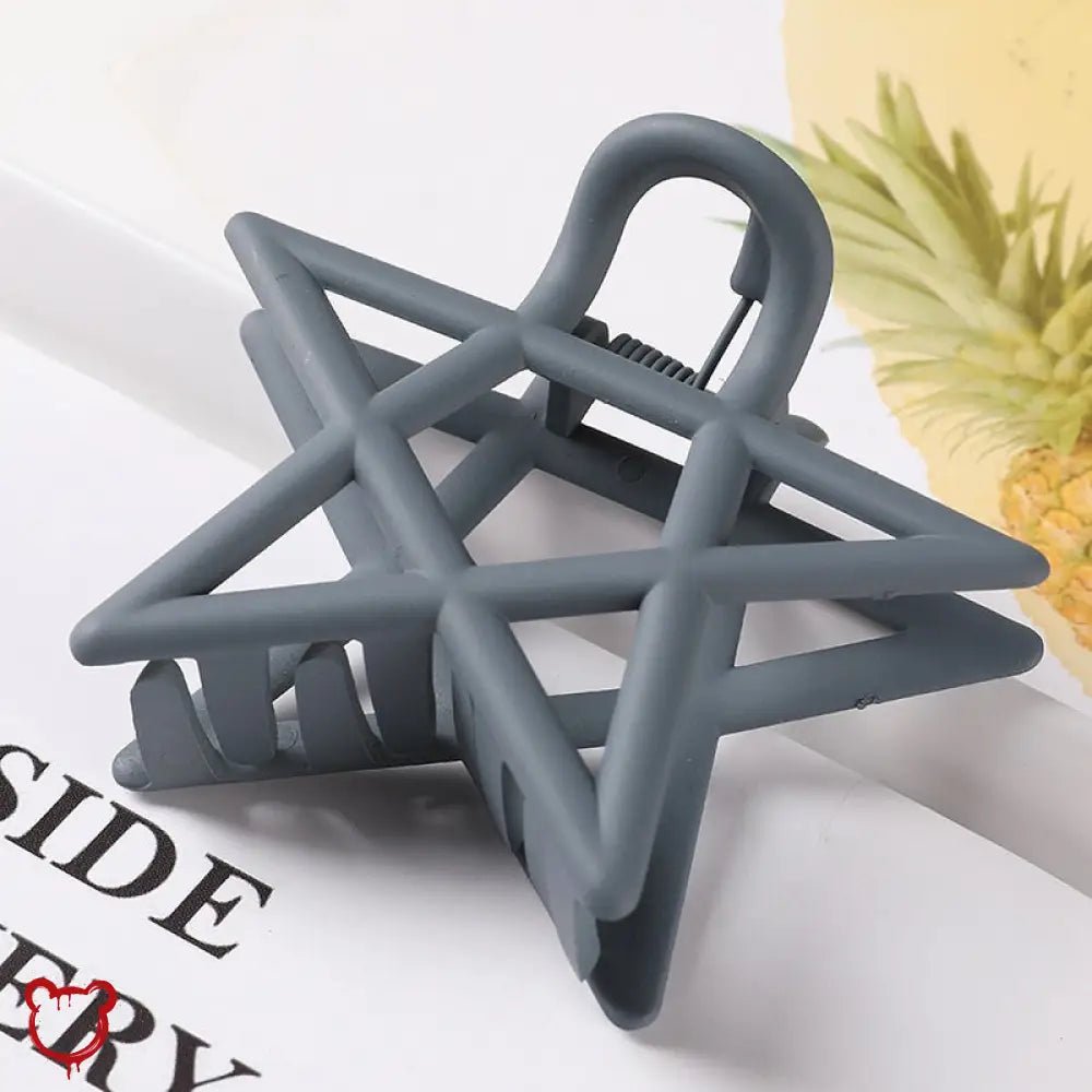 Star Resin Hair Clips - The Cursed Closet