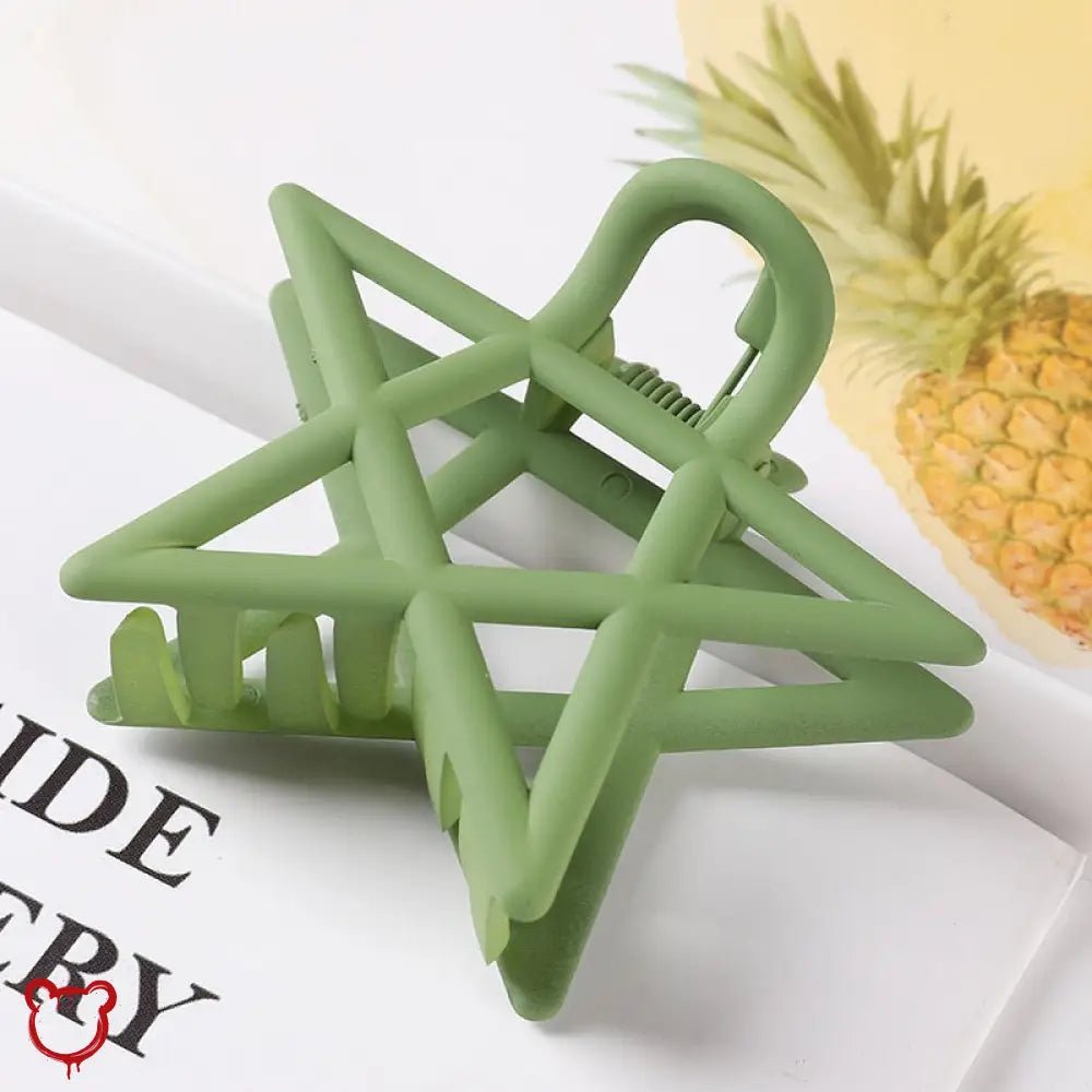 Star Resin Hair Clips - The Cursed Closet