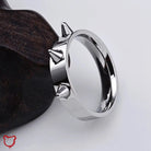 Steel spike ring - The Cursed Closet