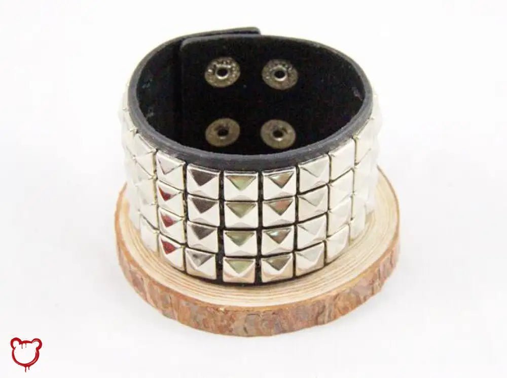 Studded PU Bracelet - The Cursed Closet