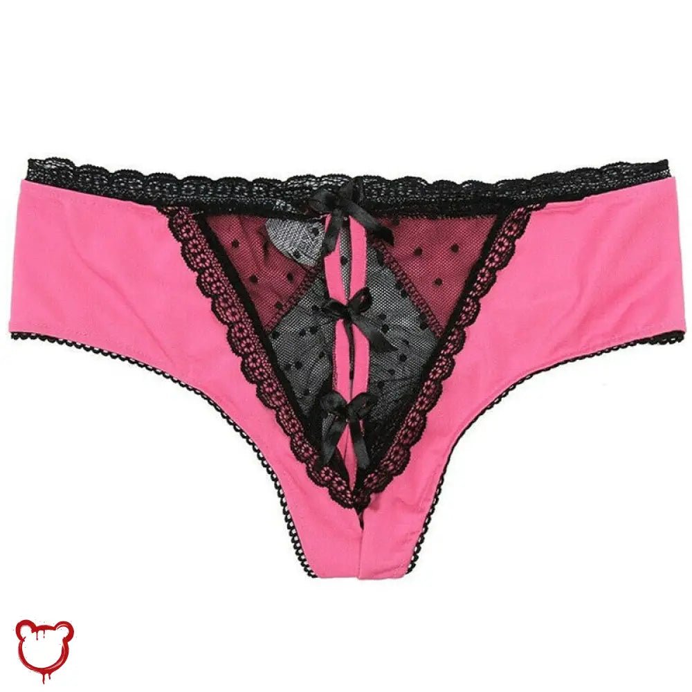 Sultry Strap - Up Underwear: 3 Color Choices - The Cursed Closet