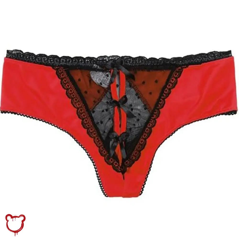 Sultry Strap - Up Underwear: 3 Color Choices - The Cursed Closet