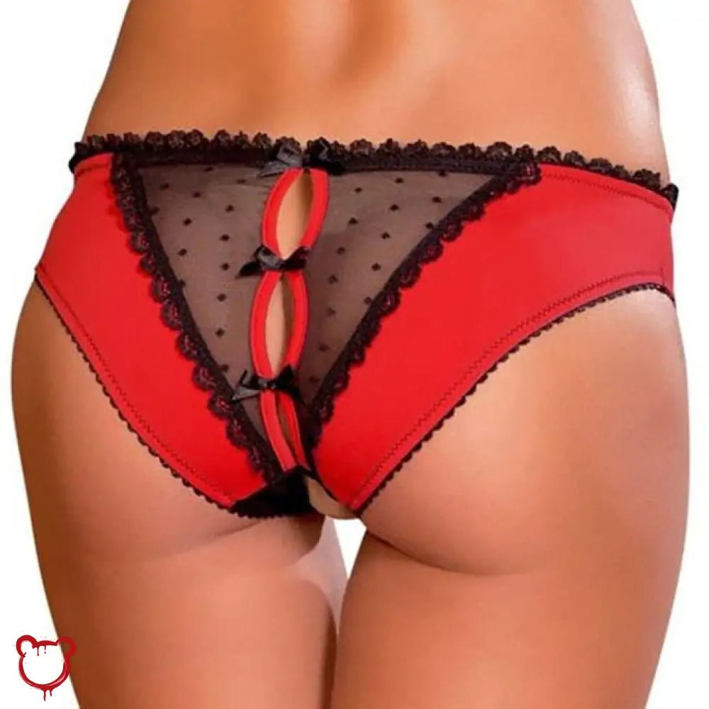Sultry Strap - Up Underwear: 3 Color Choices - The Cursed Closet