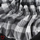 "Synergy Plaid Strap Dress" - The Cursed Closet