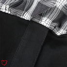 "Synergy Plaid Strap Dress" - The Cursed Closet