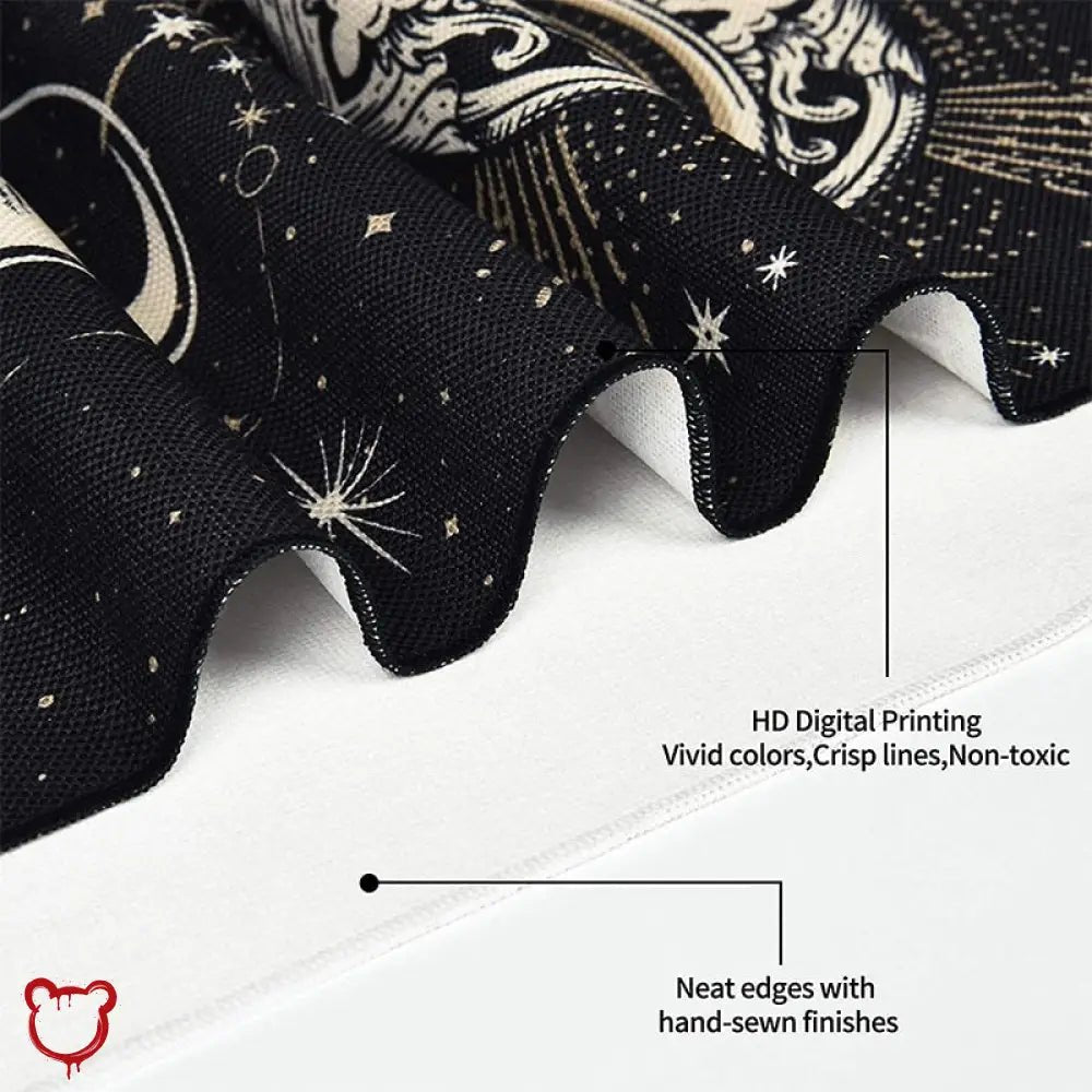 Tassel Celestial Moon Phase Tapestry - The Cursed Closet