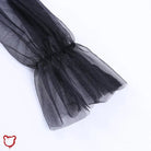 "Tragic Black Lace Sleeve Dress" - The Cursed Closet